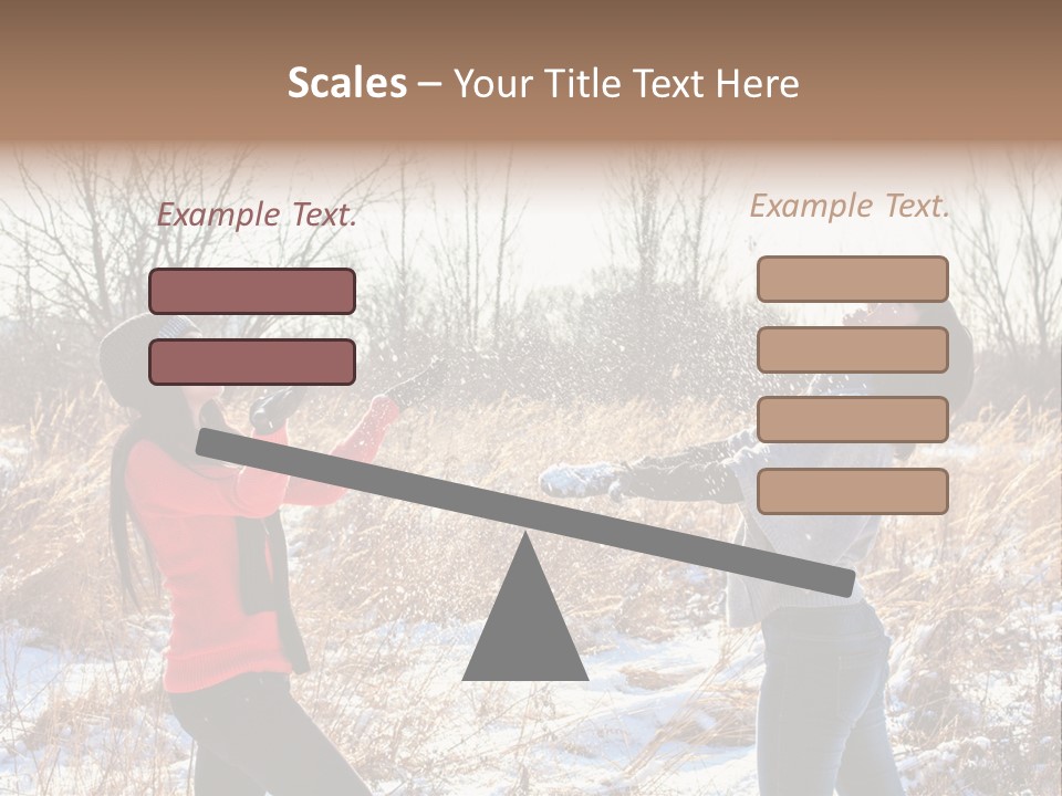 Joy Women Season PowerPoint Template