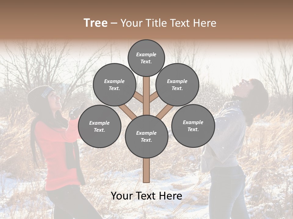 Joy Women Season PowerPoint Template