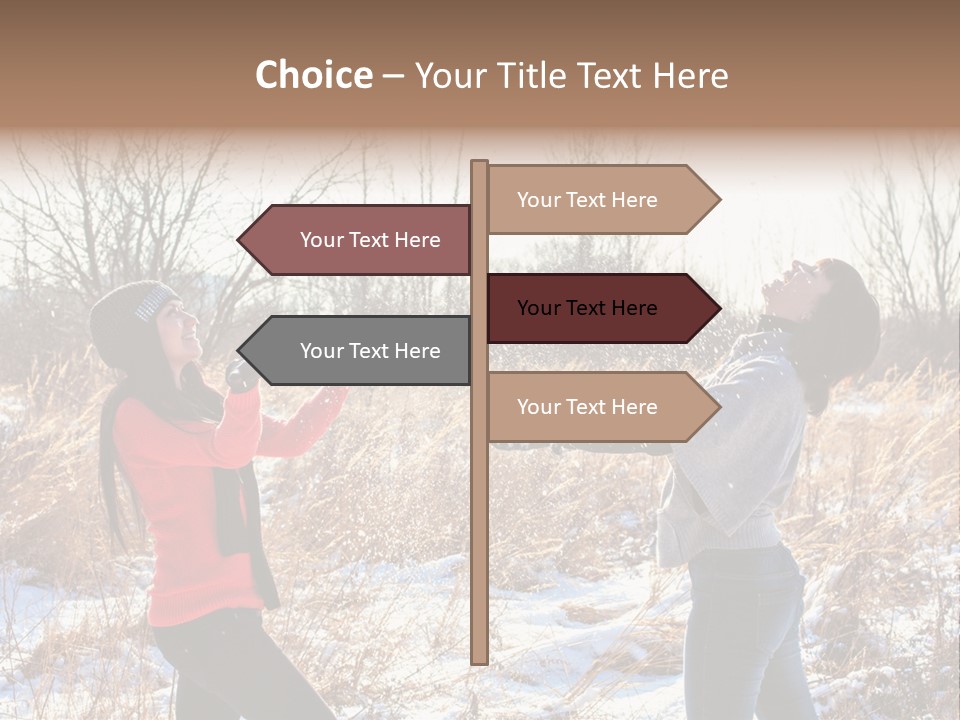 Joy Women Season PowerPoint Template