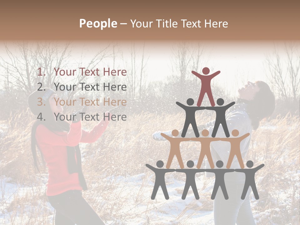 Joy Women Season PowerPoint Template