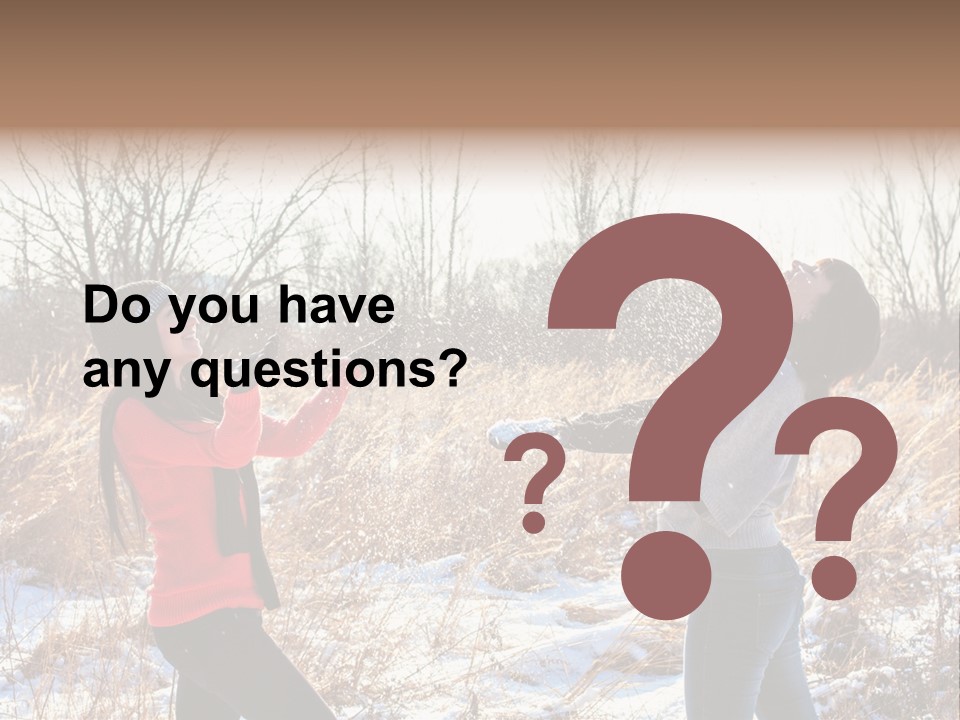 Joy Women Season PowerPoint Template