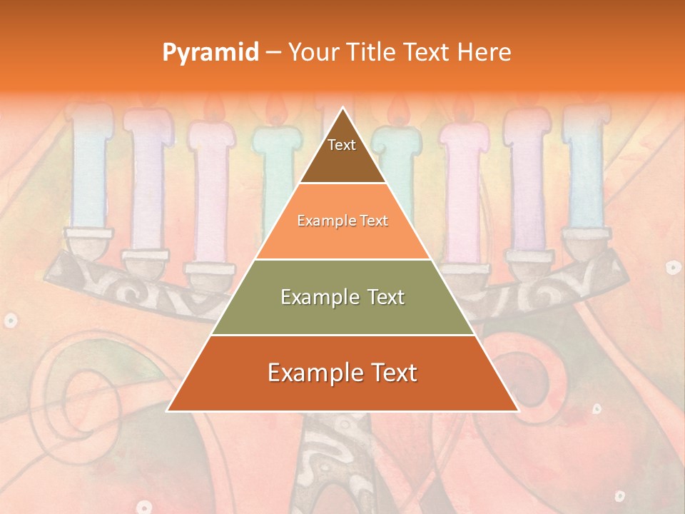 Light Jewish Holiday Whimsy PowerPoint Template