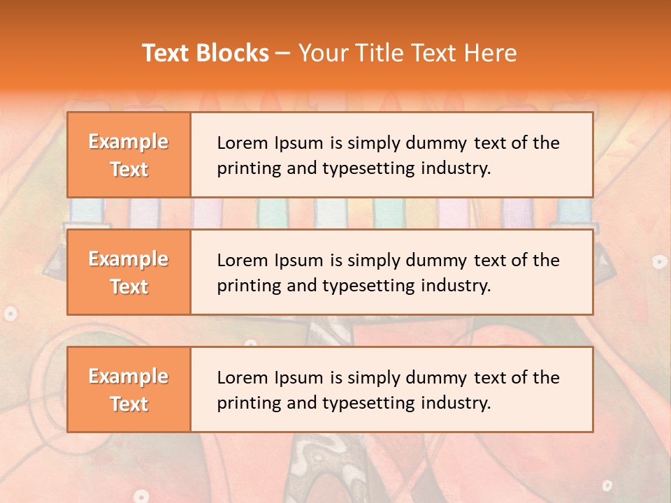 Light Jewish Holiday Whimsy PowerPoint Template