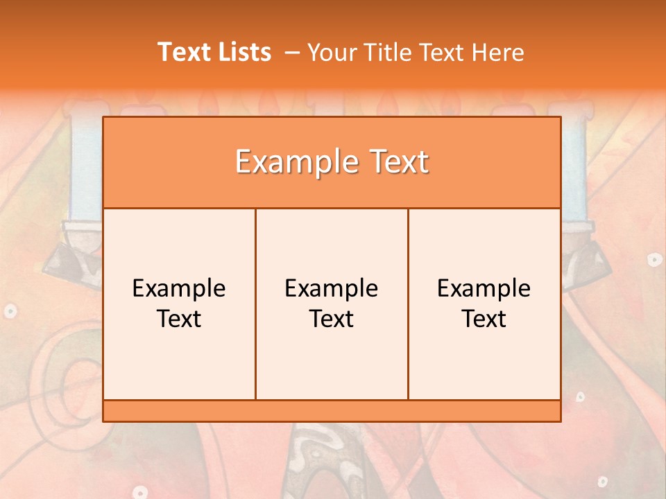 Light Jewish Holiday Whimsy PowerPoint Template