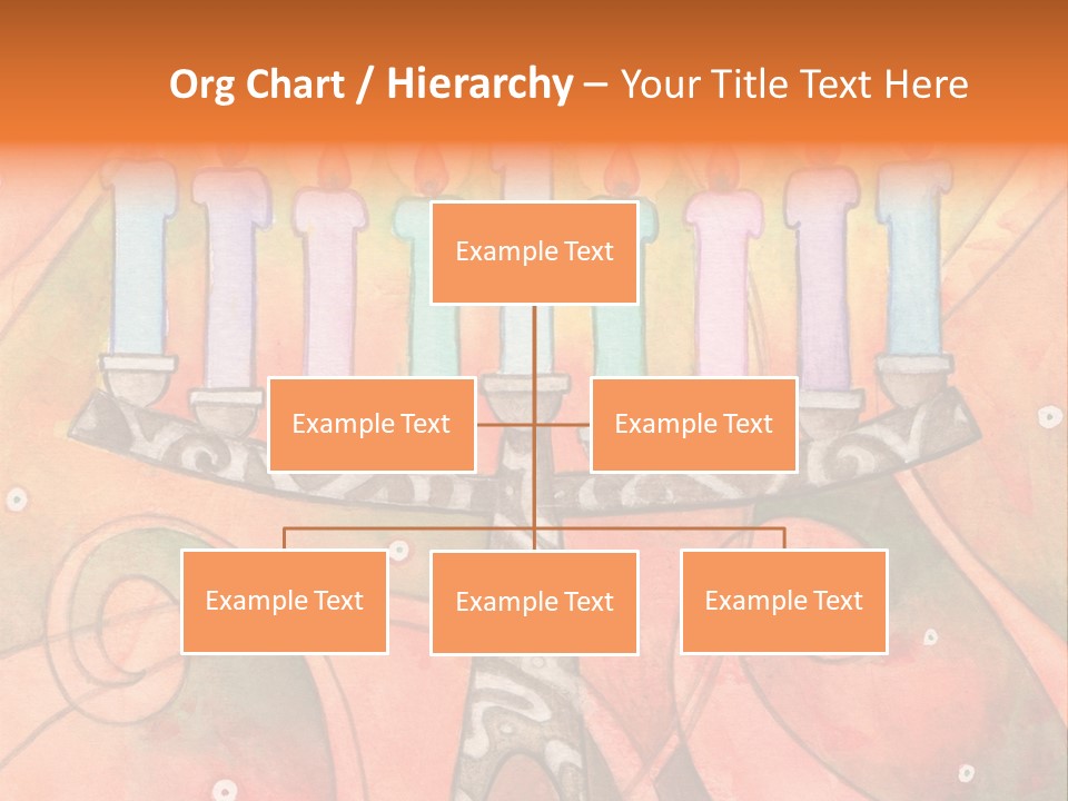 Light Jewish Holiday Whimsy PowerPoint Template