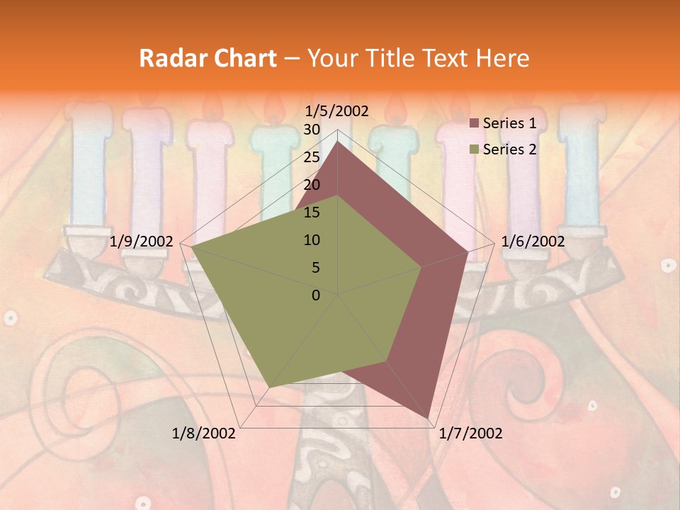 Light Jewish Holiday Whimsy PowerPoint Template
