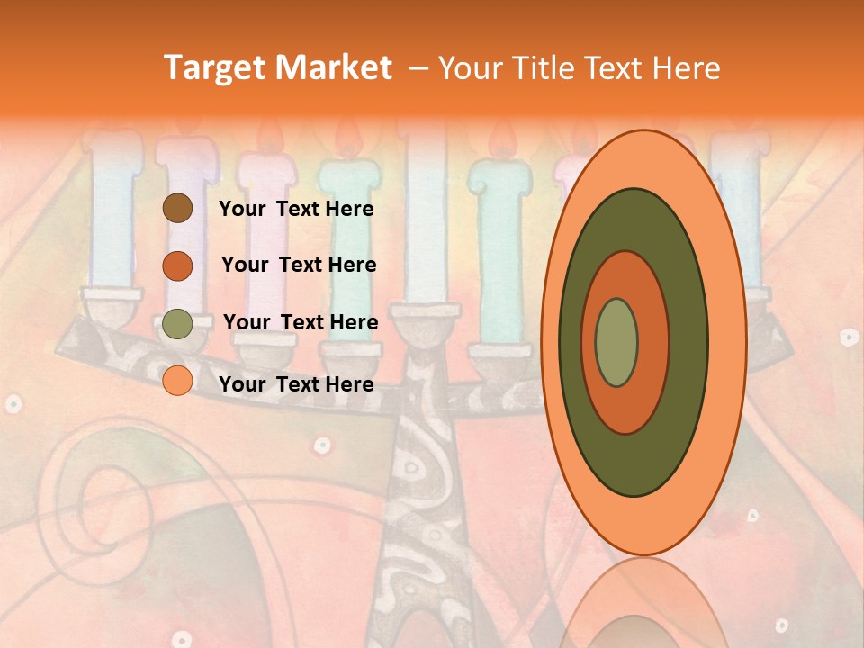 Light Jewish Holiday Whimsy PowerPoint Template