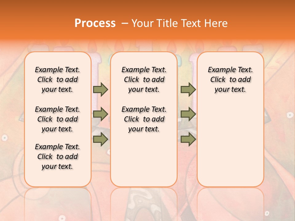 Light Jewish Holiday Whimsy PowerPoint Template