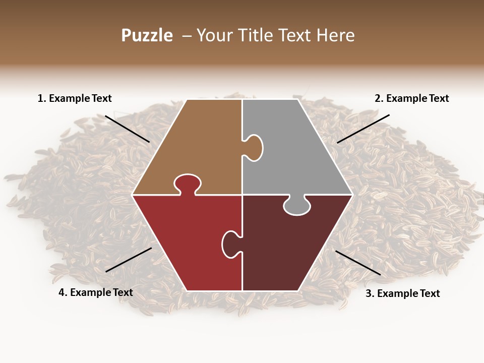 Cumin Seed Drink PowerPoint Template