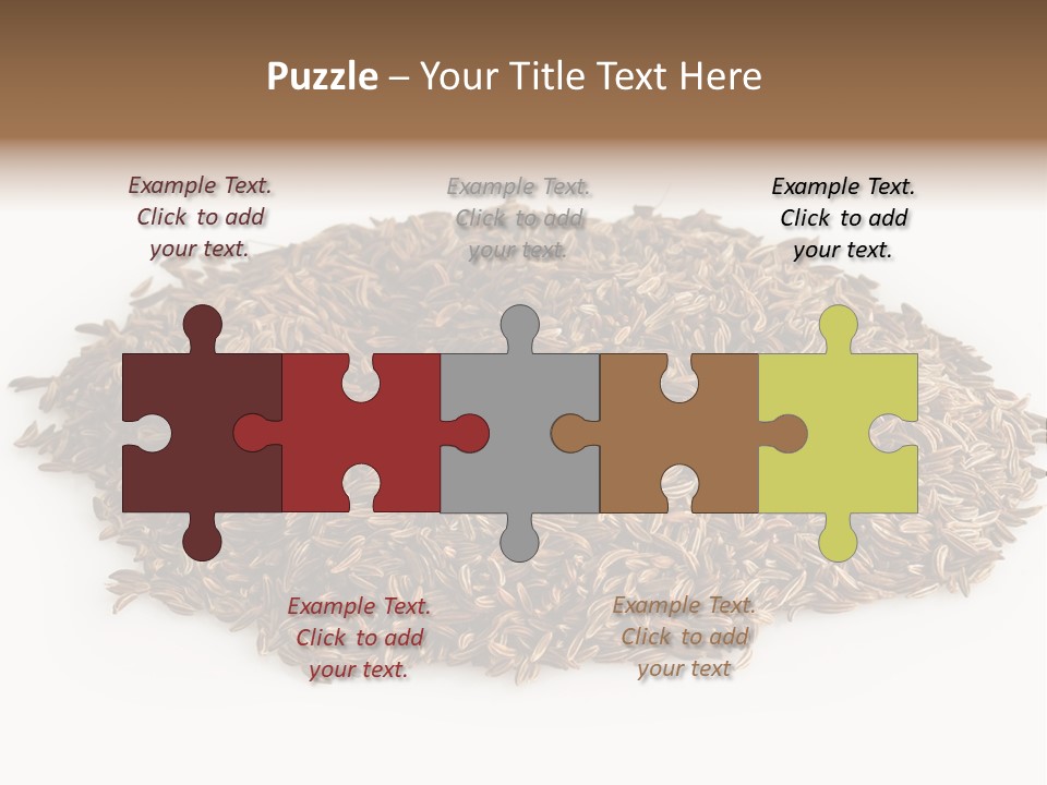 Cumin Seed Drink PowerPoint Template