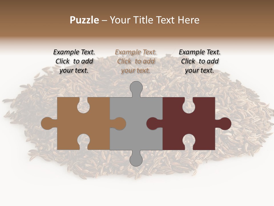 Cumin Seed Drink PowerPoint Template