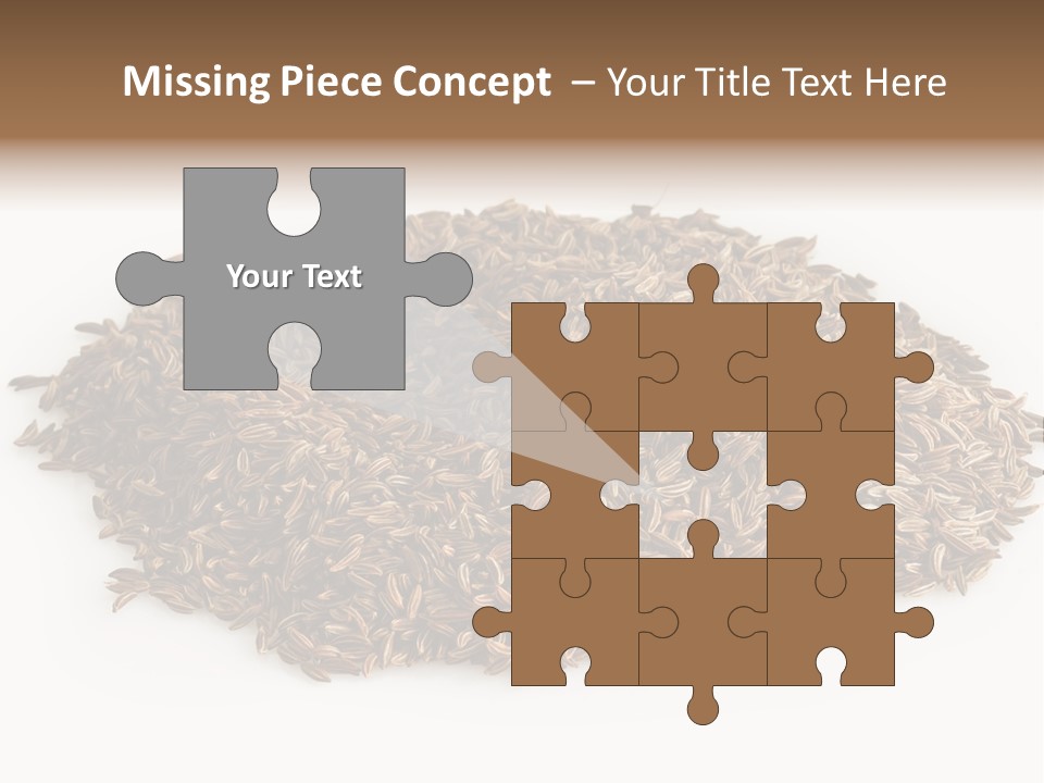 Cumin Seed Drink PowerPoint Template