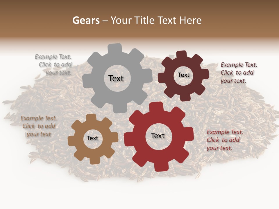 Cumin Seed Drink PowerPoint Template