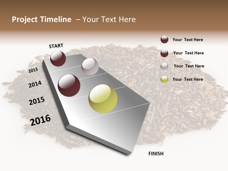 Cumin Seed Drink PowerPoint Template
