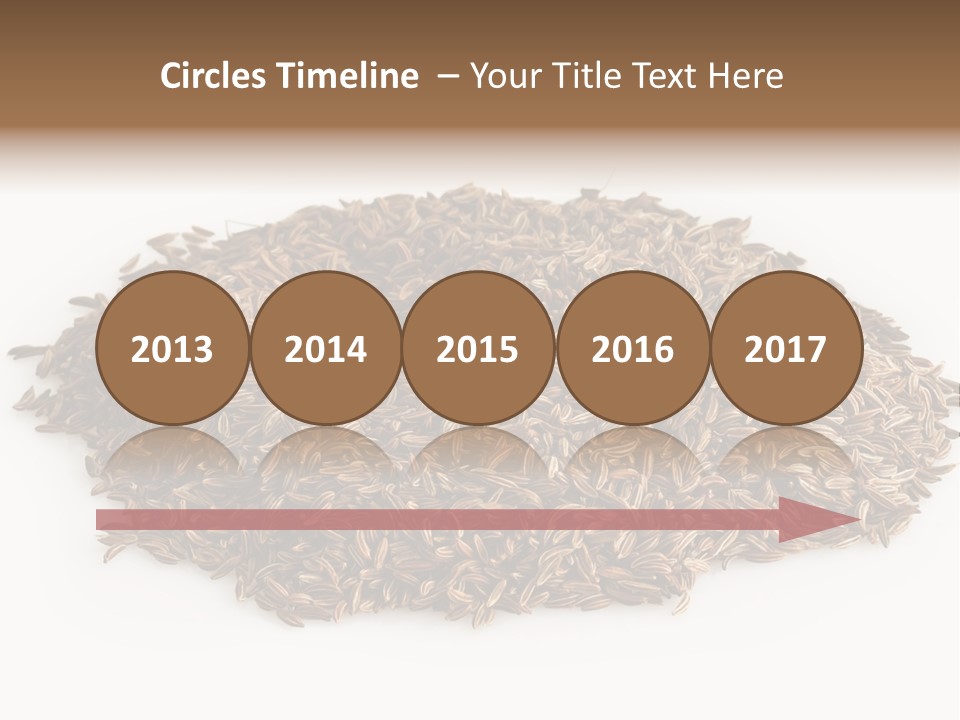 Cumin Seed Drink PowerPoint Template