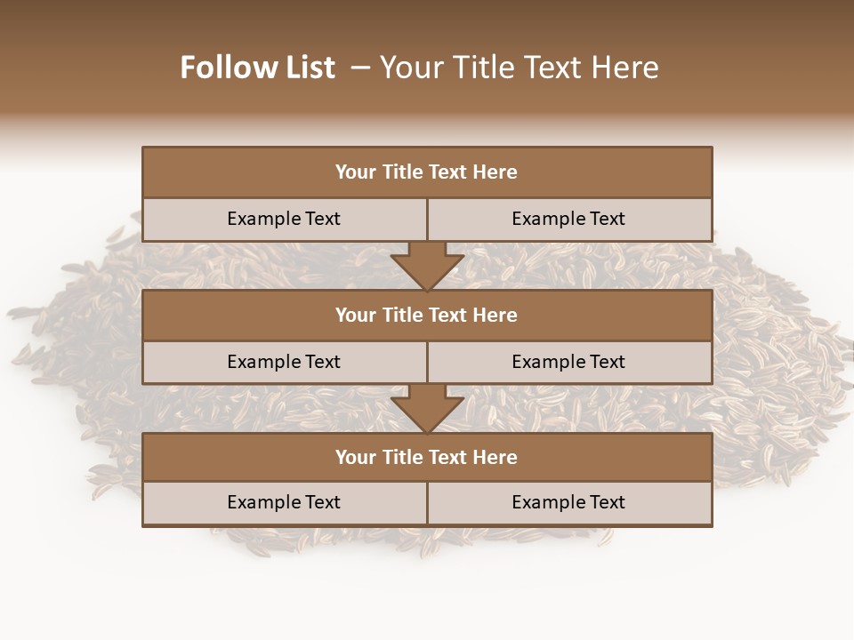 Cumin Seed Drink PowerPoint Template