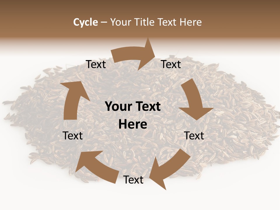 Cumin Seed Drink PowerPoint Template