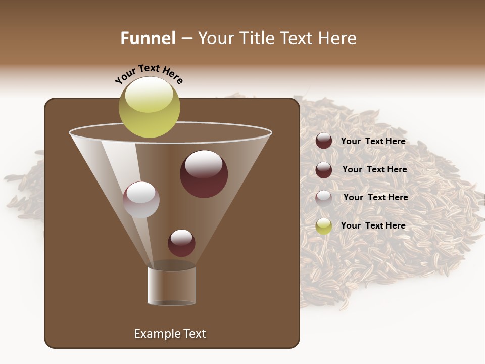 Cumin Seed Drink PowerPoint Template