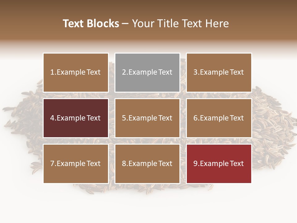 Cumin Seed Drink PowerPoint Template