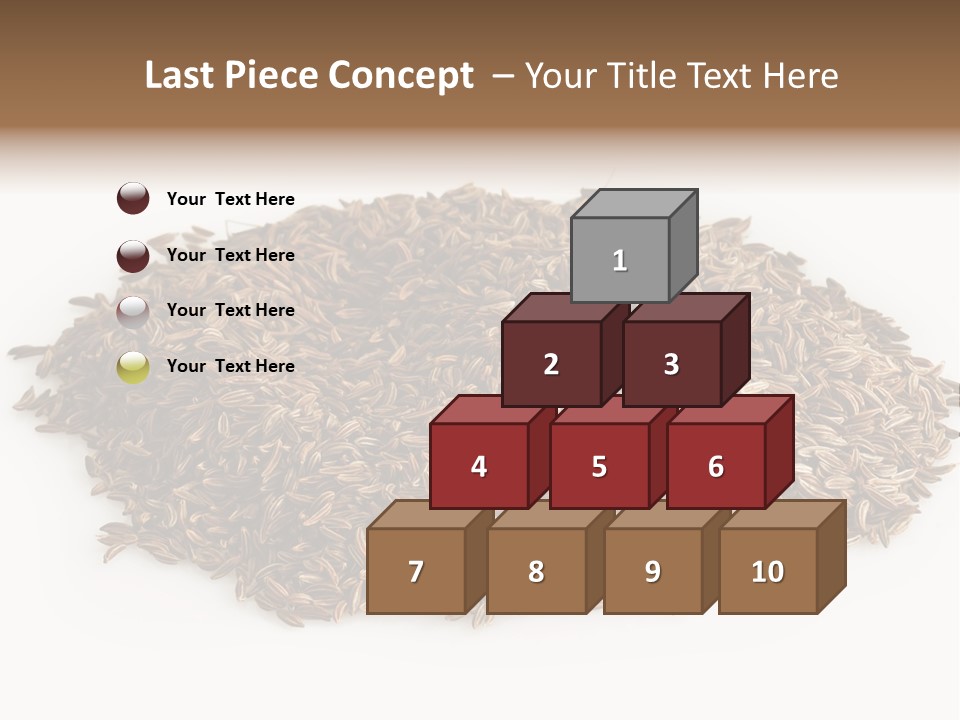 Cumin Seed Drink PowerPoint Template