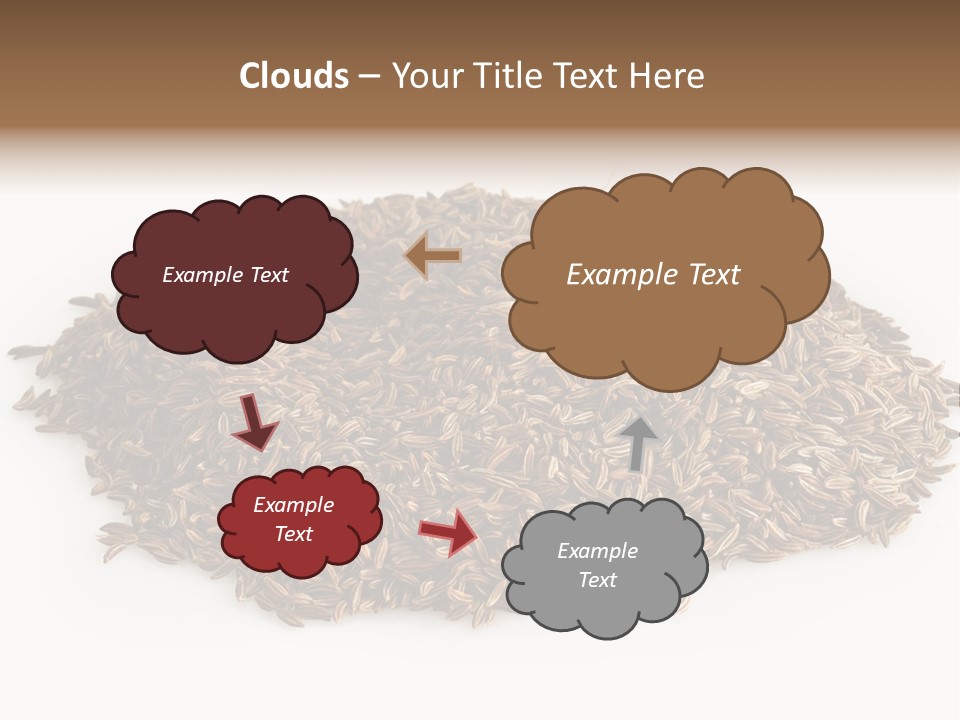 Cumin Seed Drink PowerPoint Template
