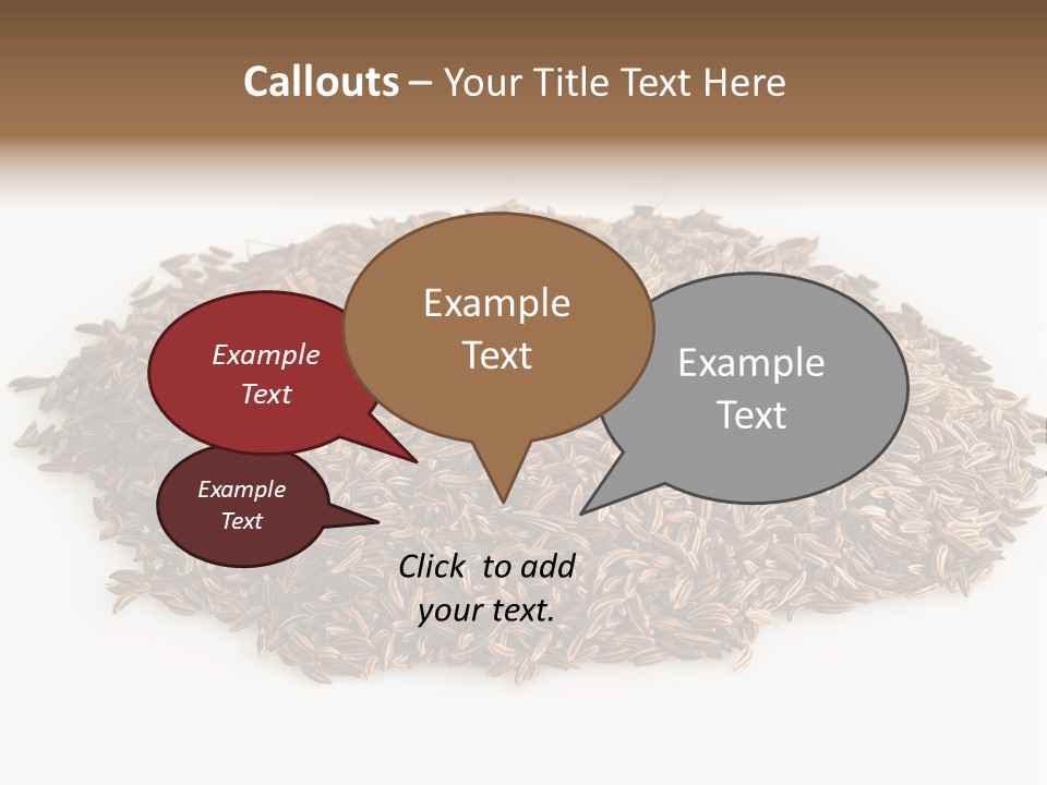 Cumin Seed Drink PowerPoint Template