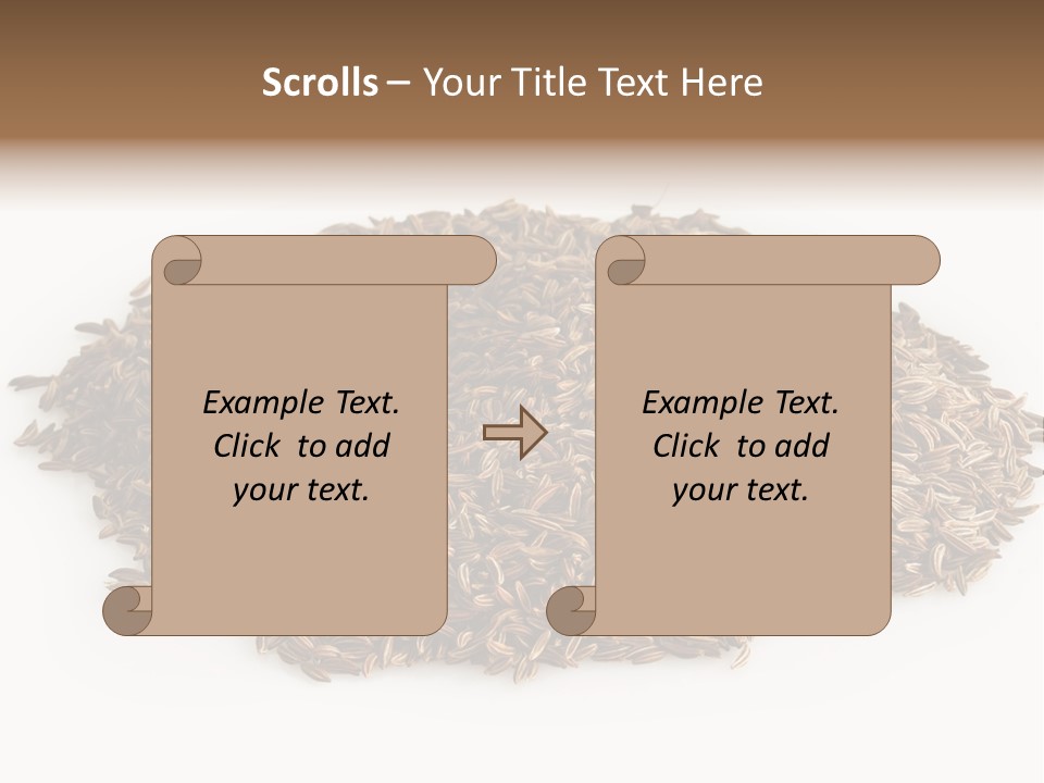 Cumin Seed Drink PowerPoint Template