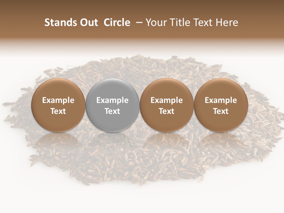 Cumin Seed Drink PowerPoint Template