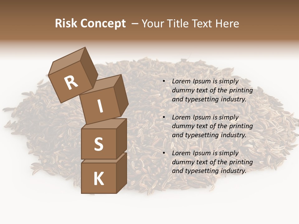 Cumin Seed Drink PowerPoint Template