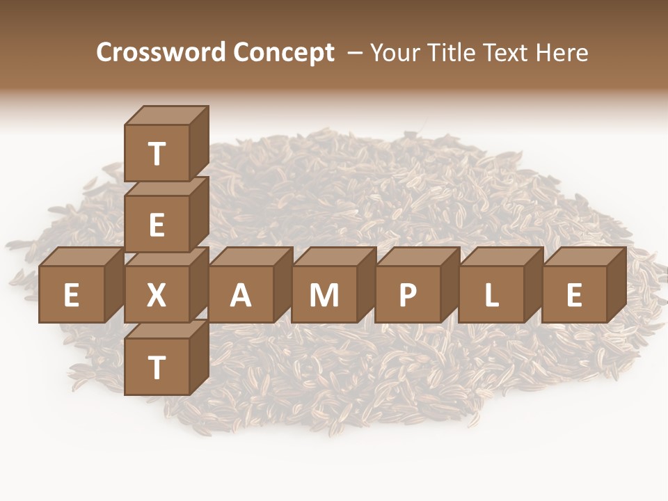 Cumin Seed Drink PowerPoint Template