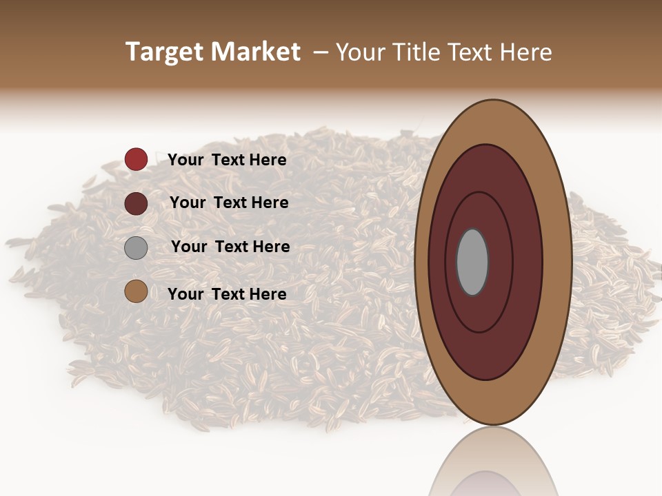 Cumin Seed Drink PowerPoint Template