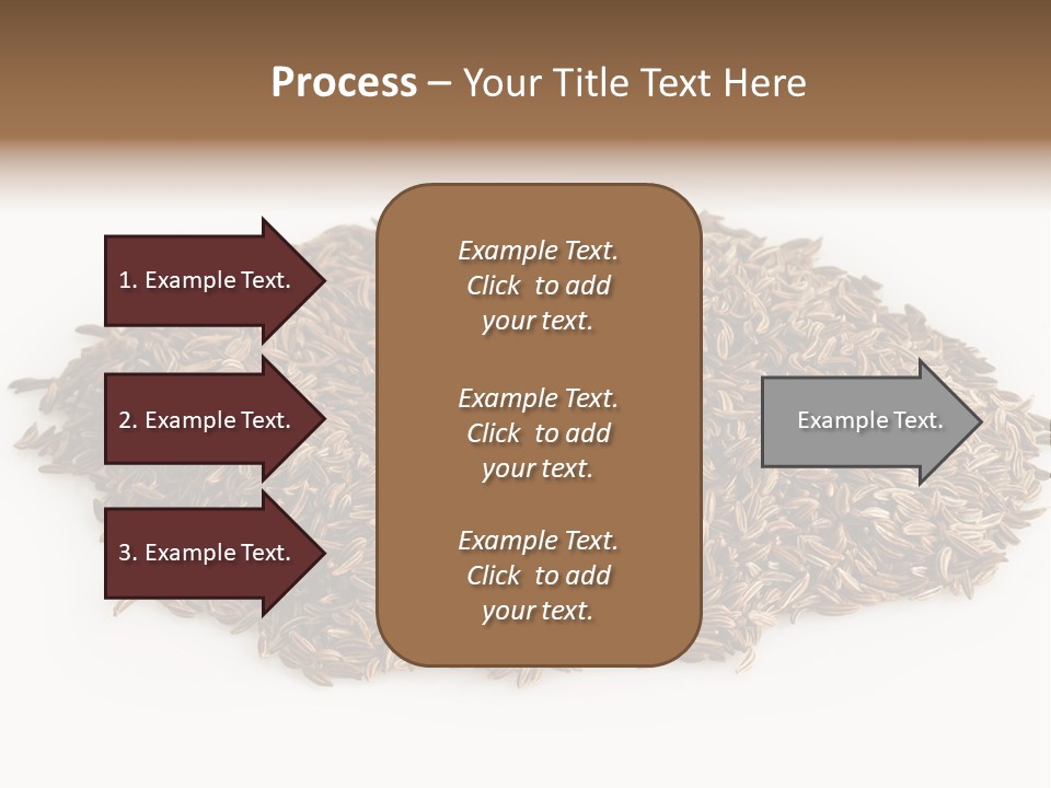 Cumin Seed Drink PowerPoint Template