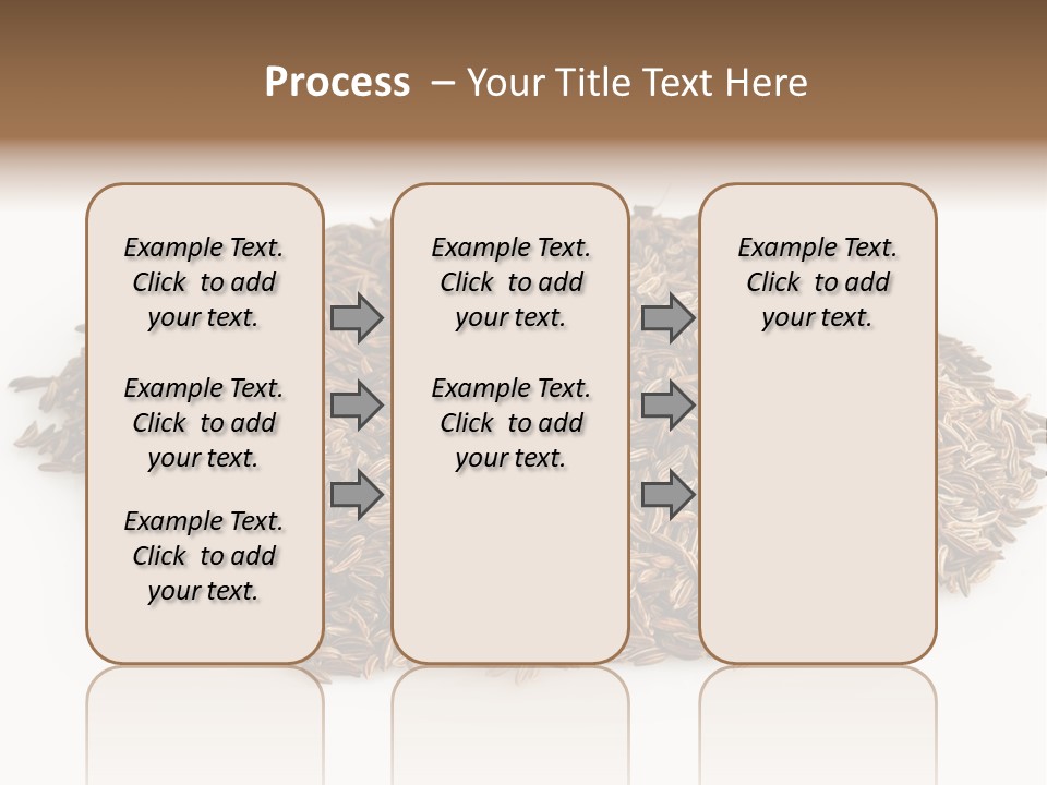 Cumin Seed Drink PowerPoint Template
