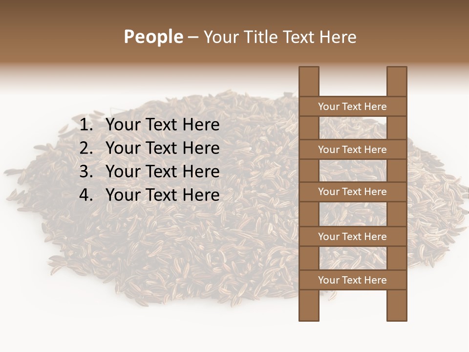 Cumin Seed Drink PowerPoint Template