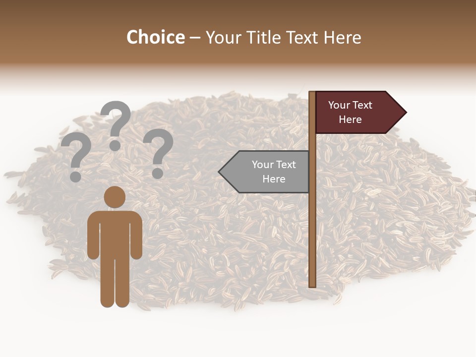 Cumin Seed Drink PowerPoint Template