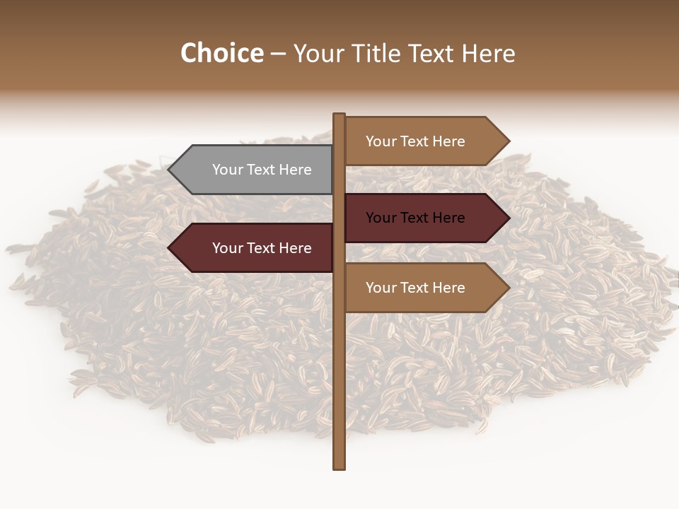 Cumin Seed Drink PowerPoint Template