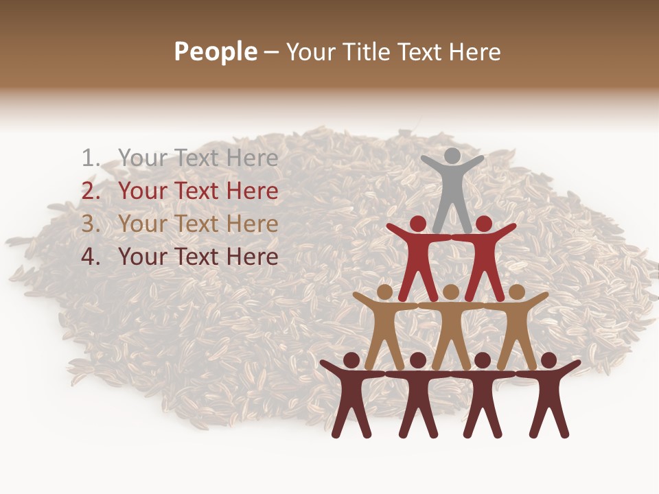 Cumin Seed Drink PowerPoint Template