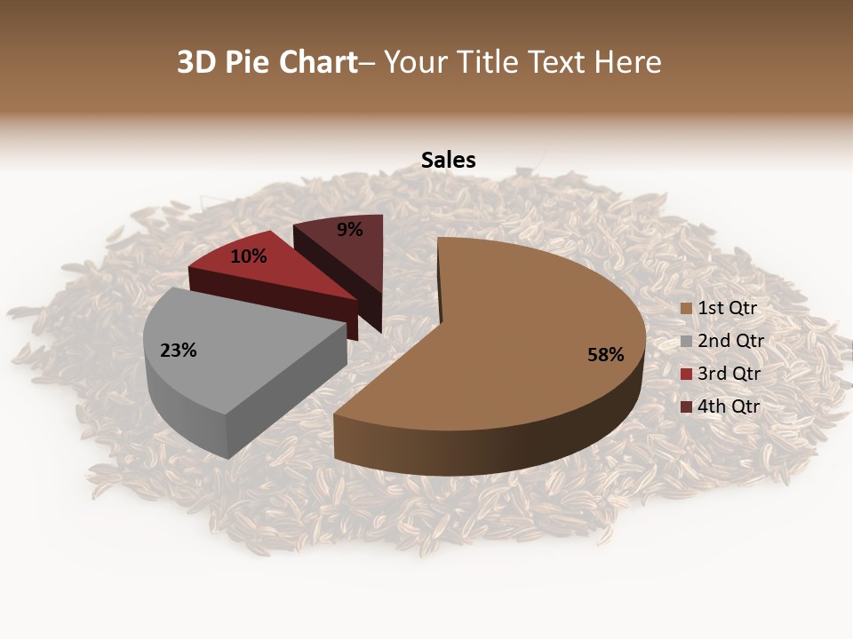 Cumin Seed Drink PowerPoint Template