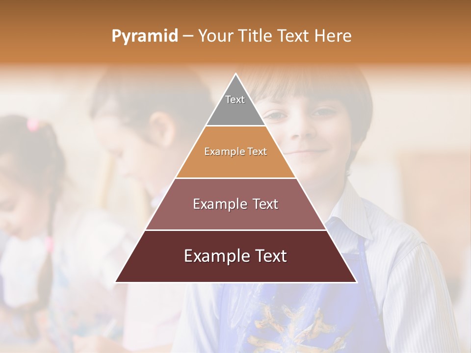 Talent Girl Brush PowerPoint Template