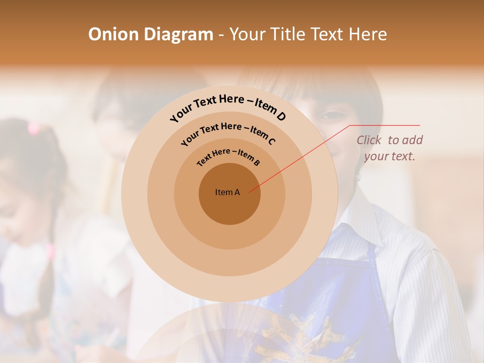 Talent Girl Brush PowerPoint Template