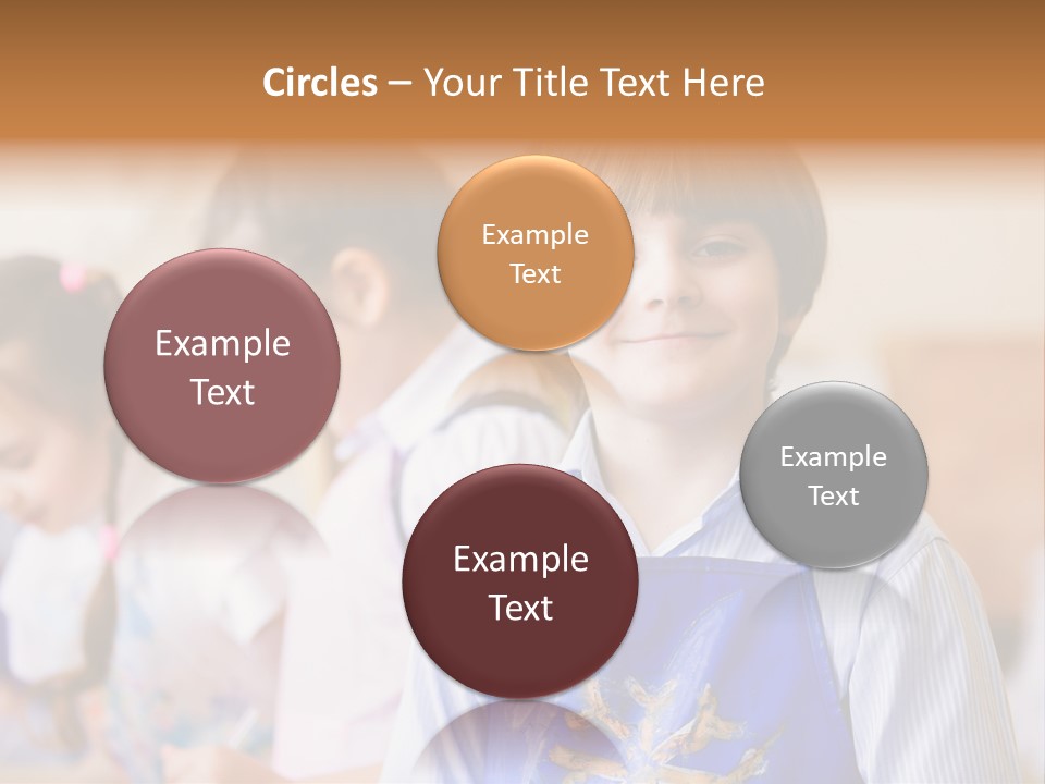 Talent Girl Brush PowerPoint Template