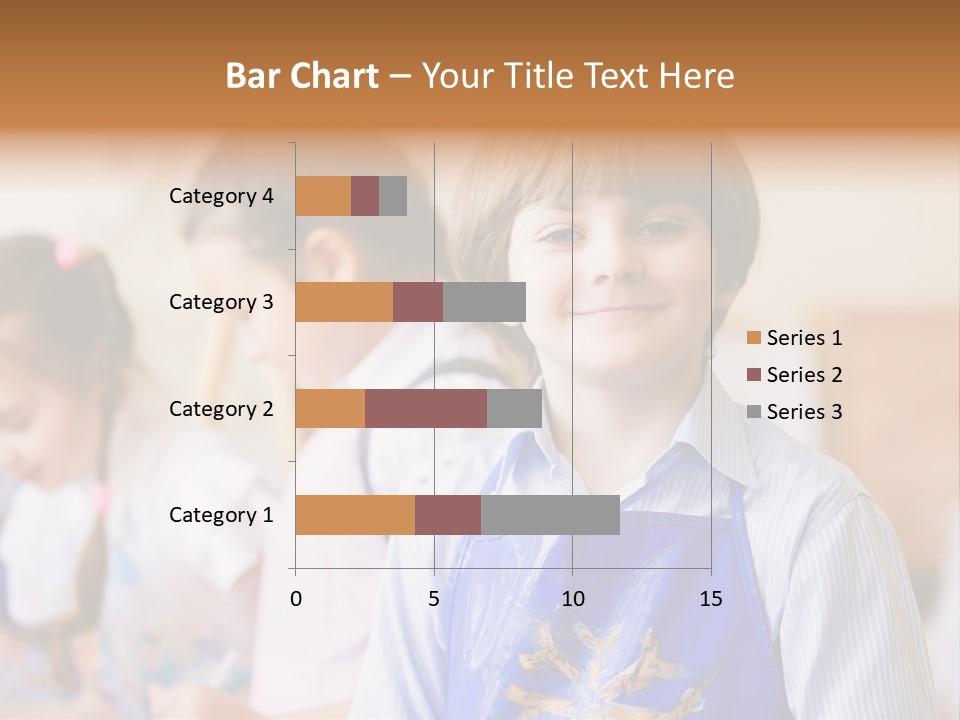 Talent Girl Brush PowerPoint Template