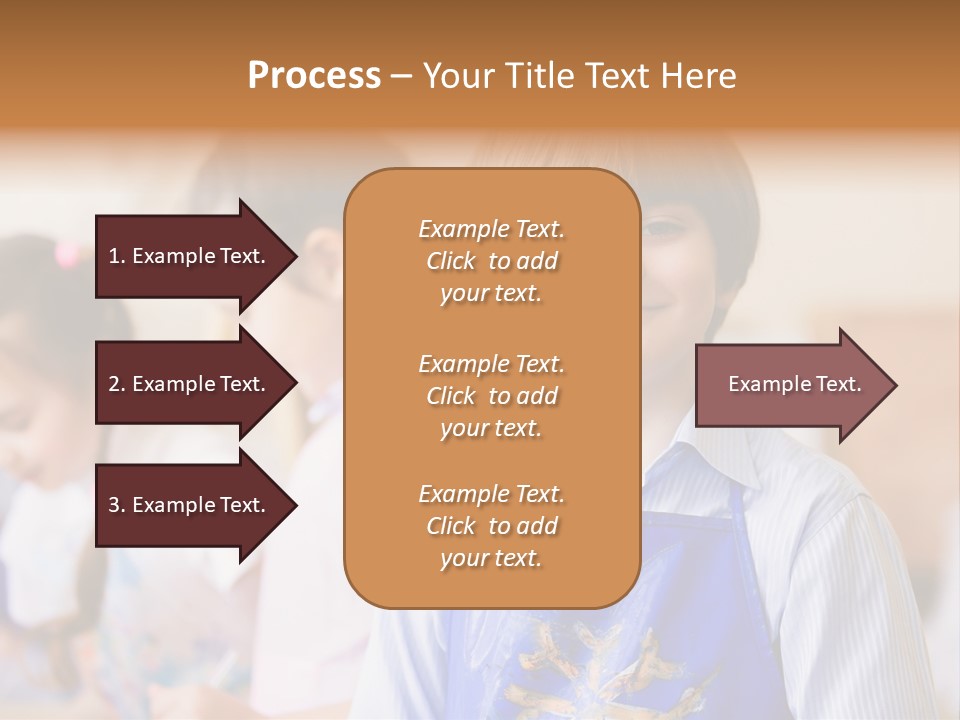 Talent Girl Brush PowerPoint Template