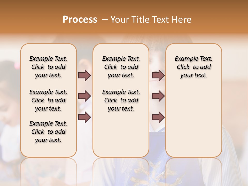 Talent Girl Brush PowerPoint Template