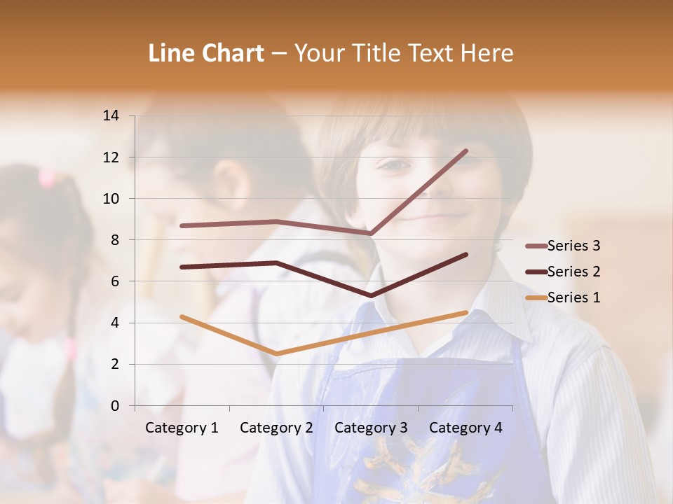 Talent Girl Brush PowerPoint Template