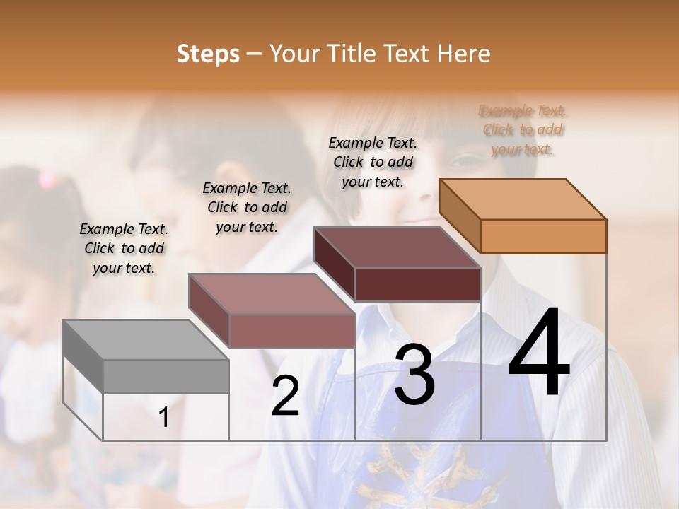 Talent Girl Brush PowerPoint Template