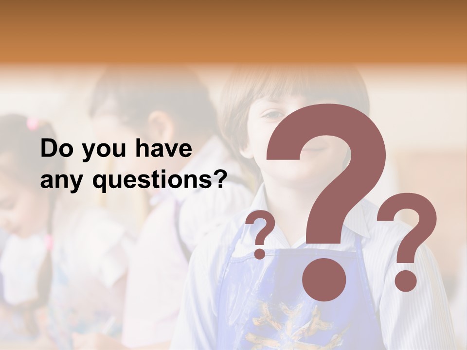 Talent Girl Brush PowerPoint Template