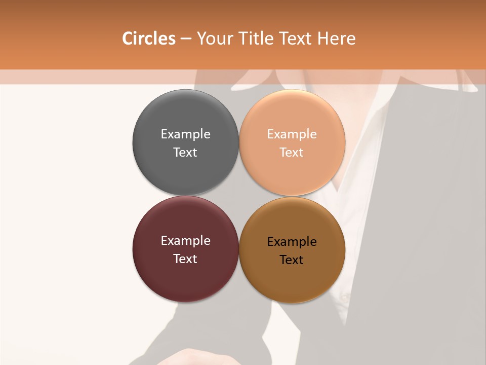 Person Secretary Technology PowerPoint Template