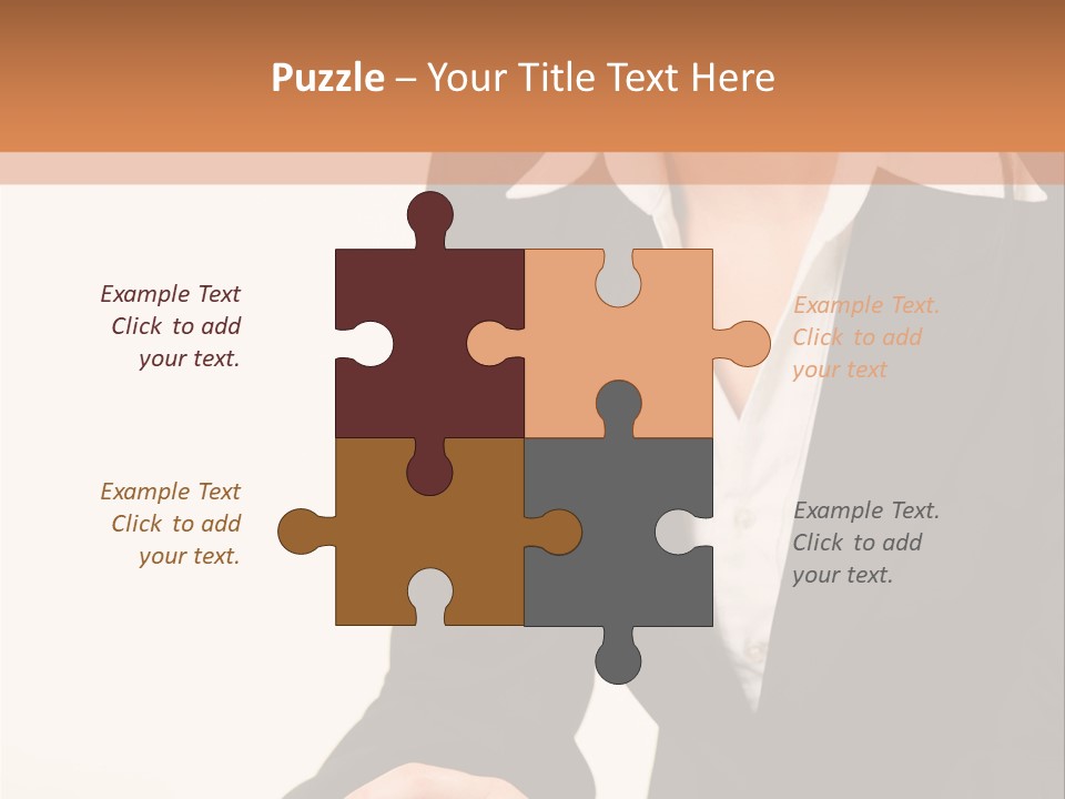 Person Secretary Technology PowerPoint Template