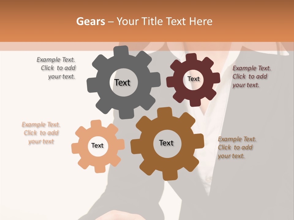 Person Secretary Technology PowerPoint Template